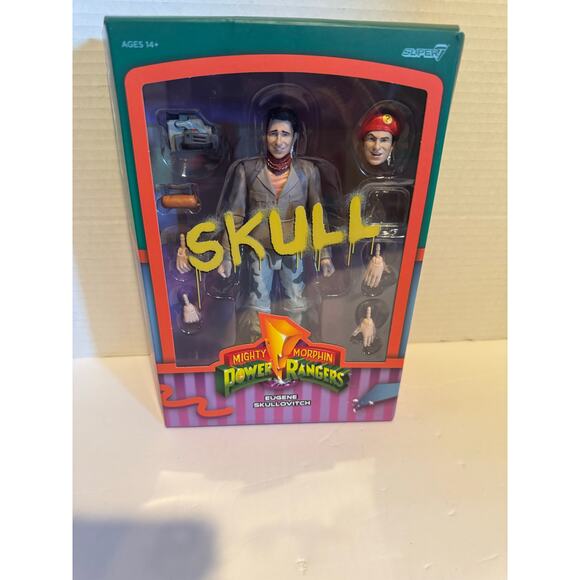 Super 7 Mighty Morphin Power Rangers Ultimate Skull figure, action figure - Picture 4 of 5